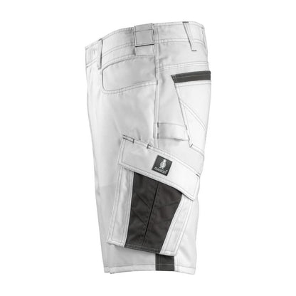 MASCOT® Stuttgart Shorts, weiss/dunkelanthrazit