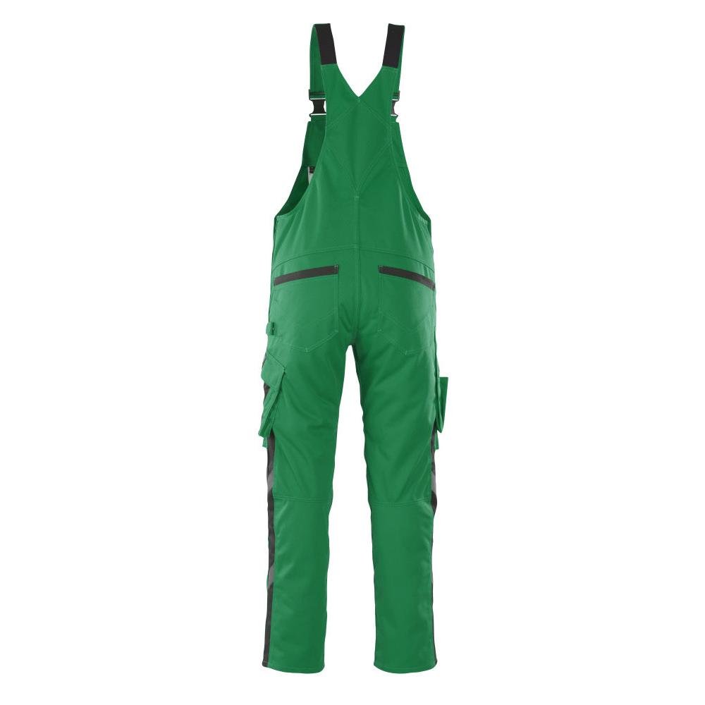 MASCOT® Leipzig Latzhose, grün/schwarz