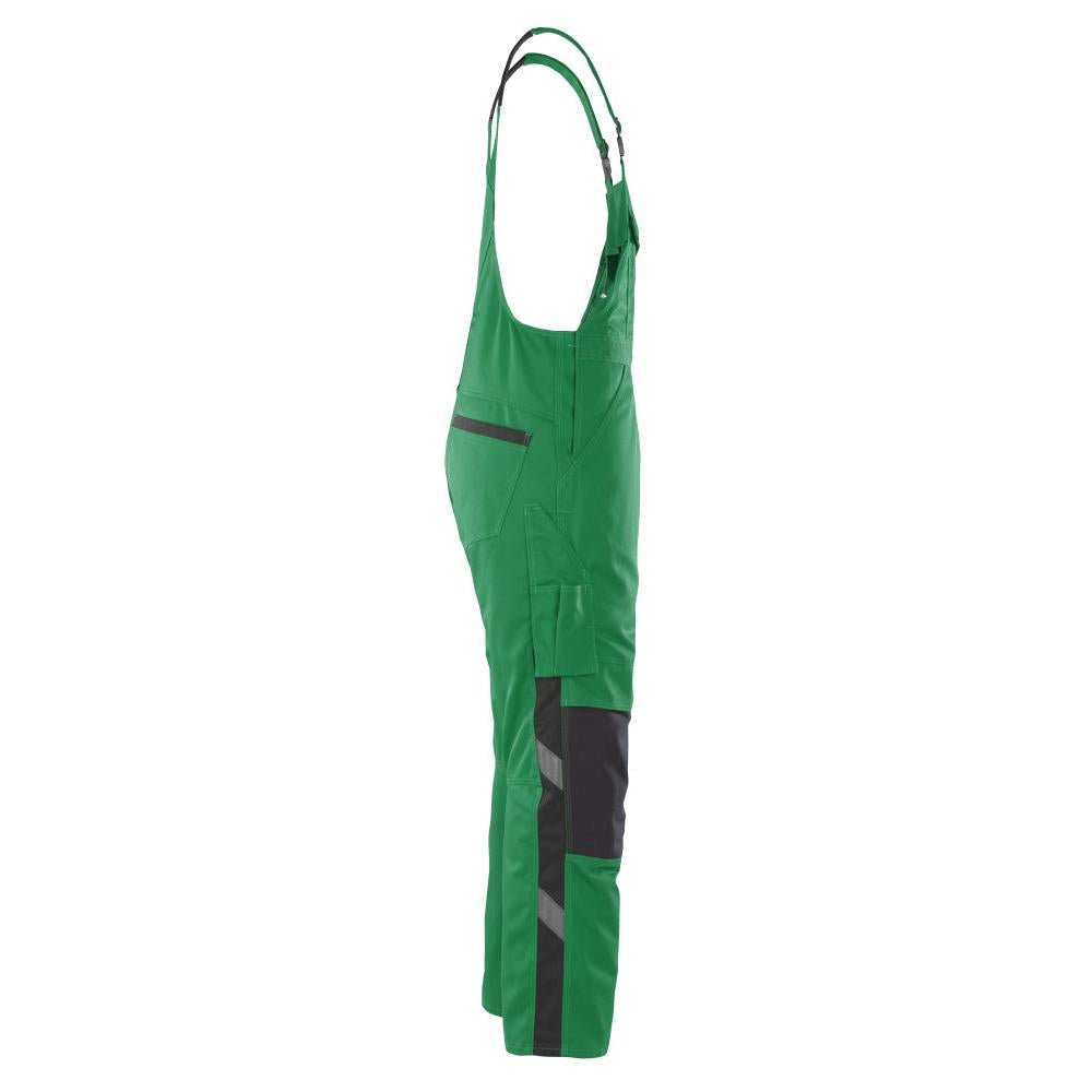 MASCOT® Leipzig Latzhose, grün/schwarz