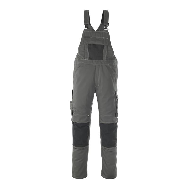 MASCOT® Leipzig Latzhose, dunkelanthrazit/schwarz