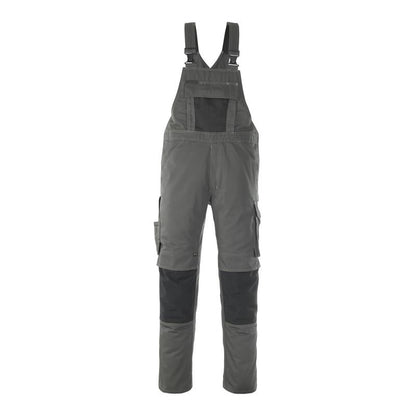 MASCOT® Leipzig Latzhose, dunkelanthrazit/schwarz