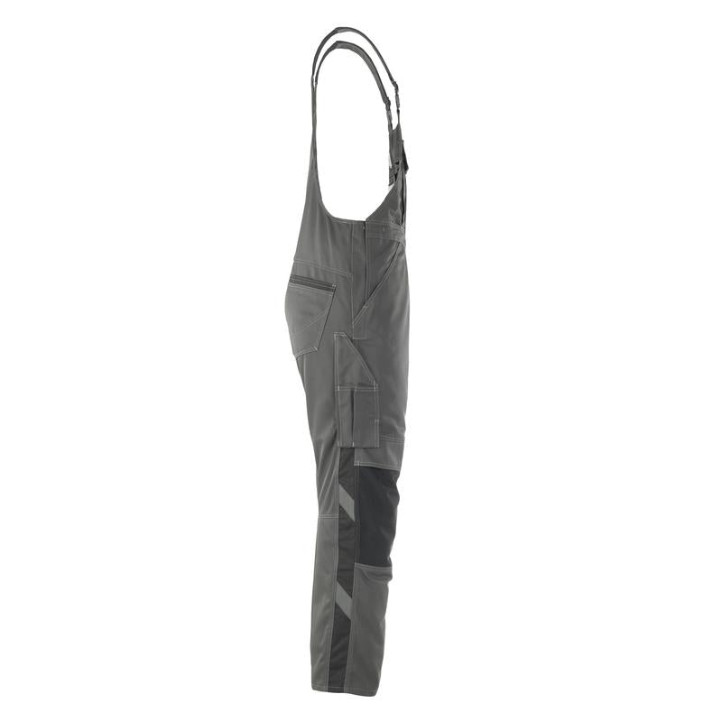 MASCOT® Leipzig Latzhose, dunkelanthrazit/schwarz
