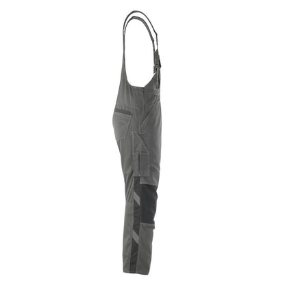 MASCOT® Leipzig Latzhose, dunkelanthrazit/schwarz