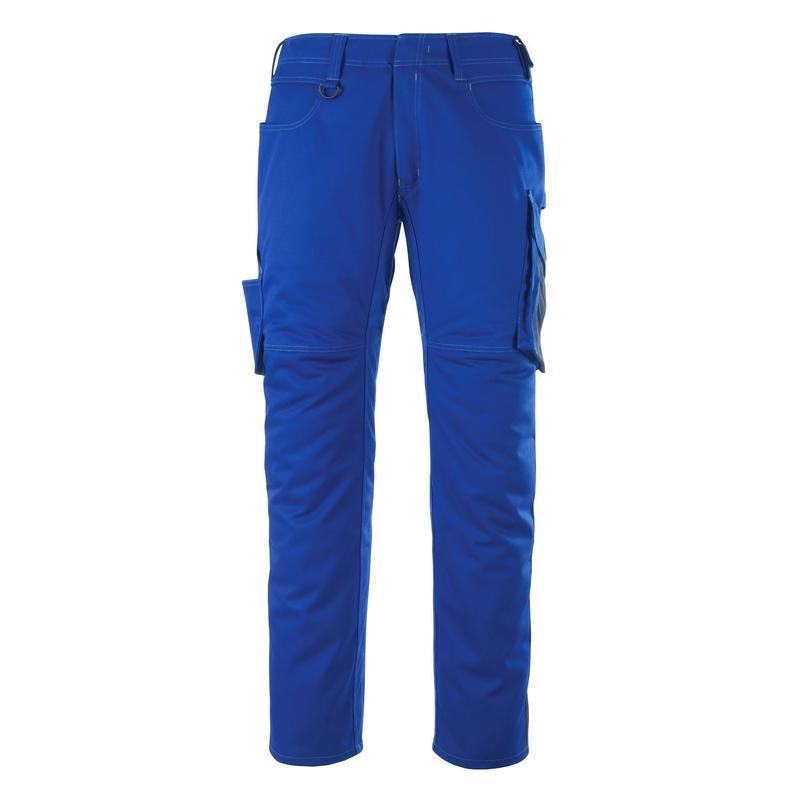 MASCOT® Pantalon Dortmund, bleu maïs/bleu noir