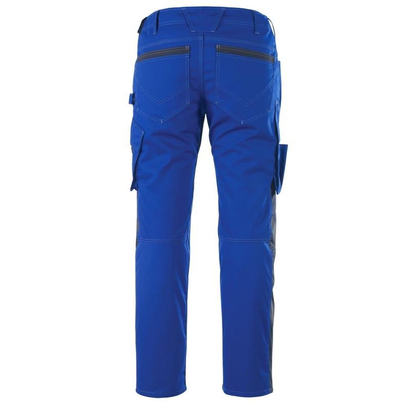 MASCOT® Pantalon Dortmund, bleu maïs/bleu noir