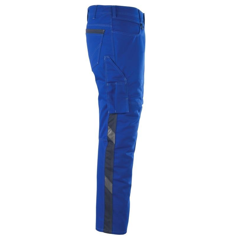 MASCOT® Pantalon Dortmund, bleu maïs/bleu noir