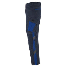 Pantalon MASCOT® Erlangen, bleu noir/bleu maïs