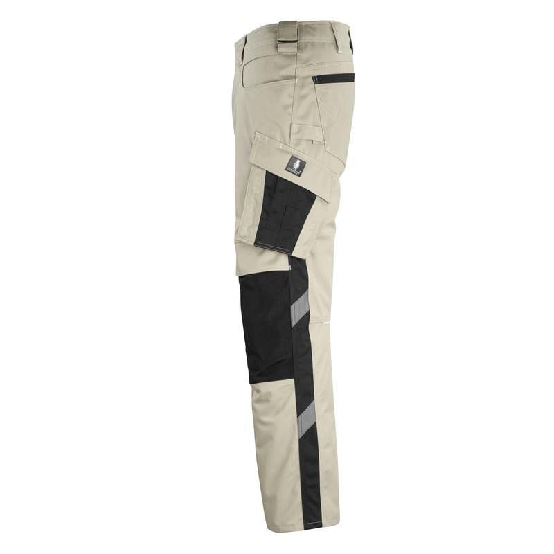 MASCOT® Erlangen pantalon, kaki clair/noir