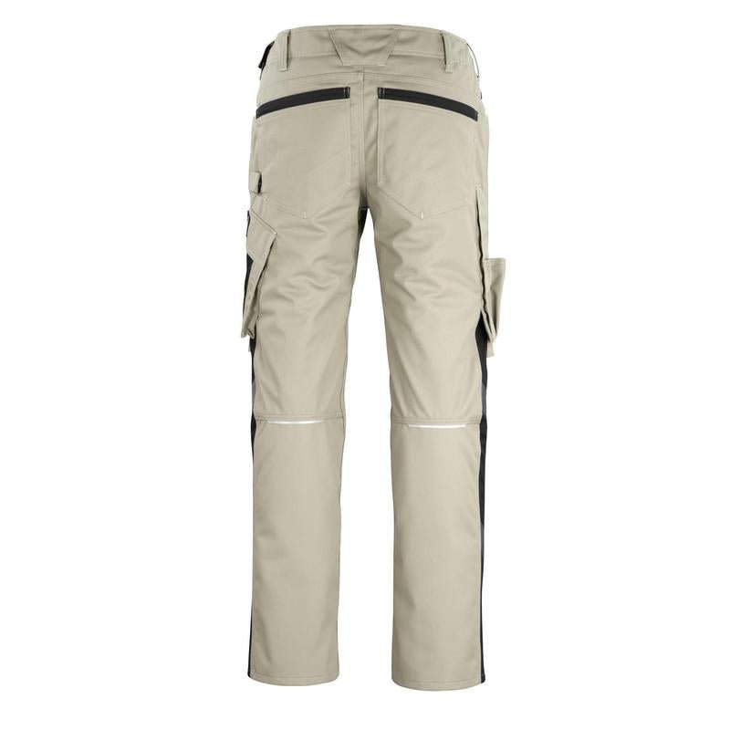 MASCOT® Erlangen pantalon, kaki clair/noir