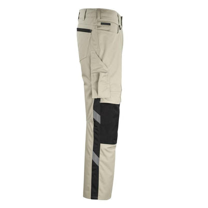 MASCOT® Erlangen pantalon, kaki clair/noir