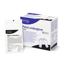 Hartmann Peha-underglove Unterziehhandschuhe puderfrei steril Latex Größe 6 | Packung (50 Stück)