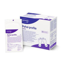 Peha-profile Latex-Handschuhe puderfrei steril Größe 8,0 | Packung (50 Stück)