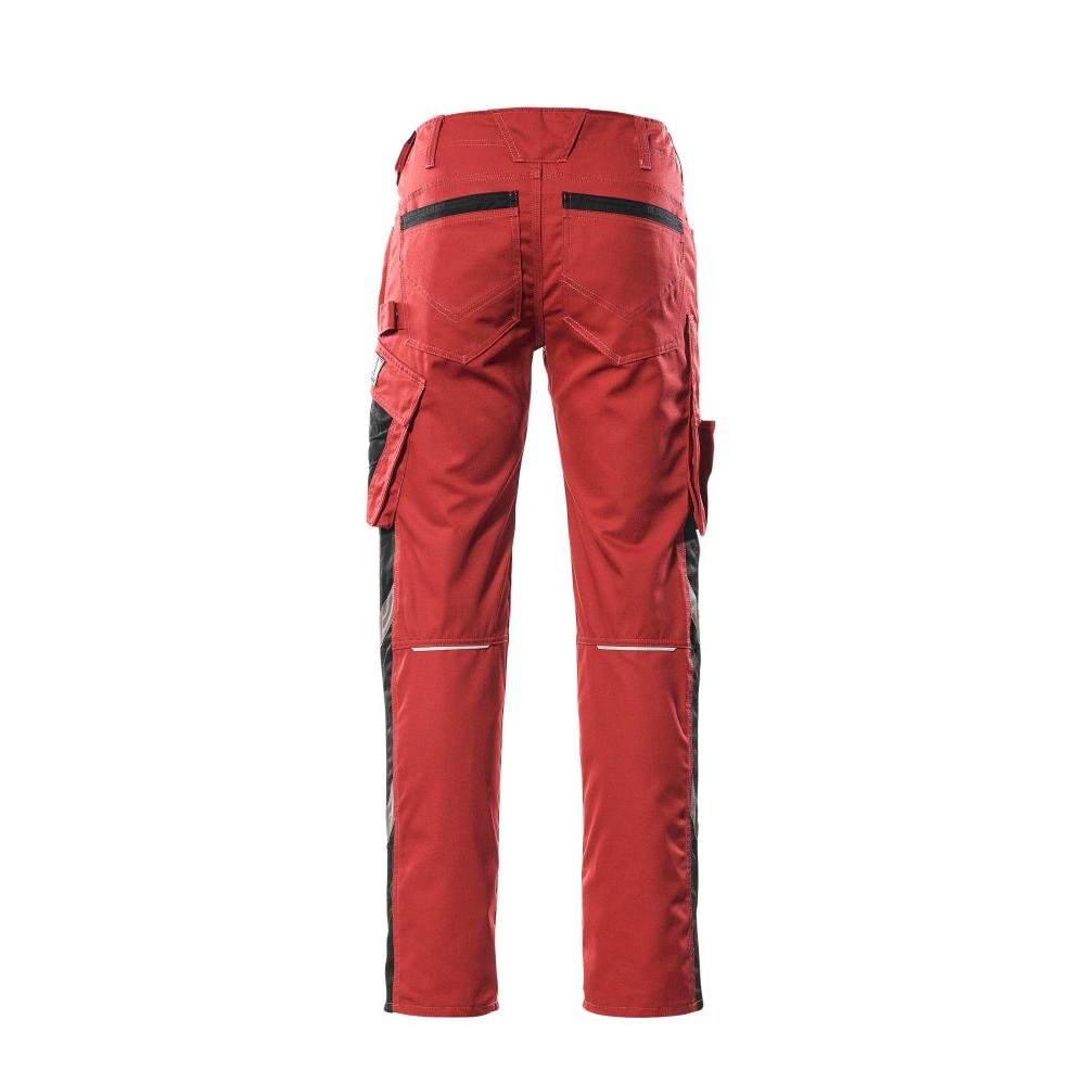 MASCOT® Oldenburg Hose, rot/schwarz