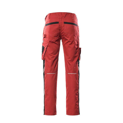 MASCOT® Oldenburg Hose, rot/schwarz