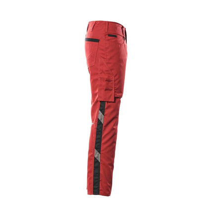 MASCOT® Oldenburg Hose, rot/schwarz
