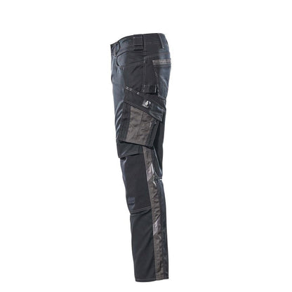 Pantalon MASCOT® Mannheim, noir/anthracite foncé