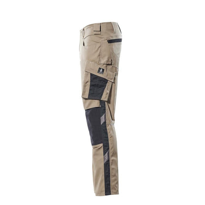 Pantalon MASCOT® Mannheim, kaki clair/noir