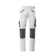 Pantalon MASCOT® Lemberg, blanc/anthracite foncé