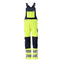 MASCOT® Davos Latzhose Multisafe, hi-vis gelb/schwarzblau