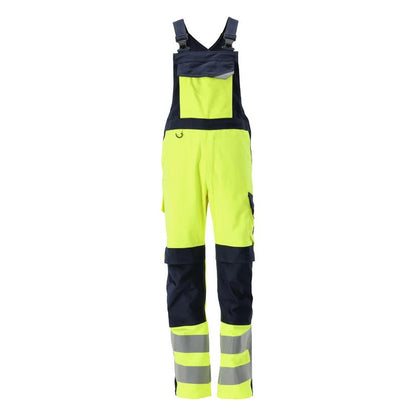 MASCOT® Davos Multisafe salopette, jaune haute visibilité/noir-bleu