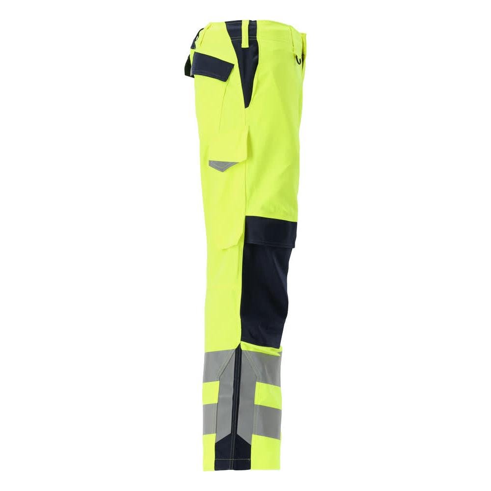 MASCOT® Arbon pantalon Multisafe, haute visibilité jaune/noir-bleu