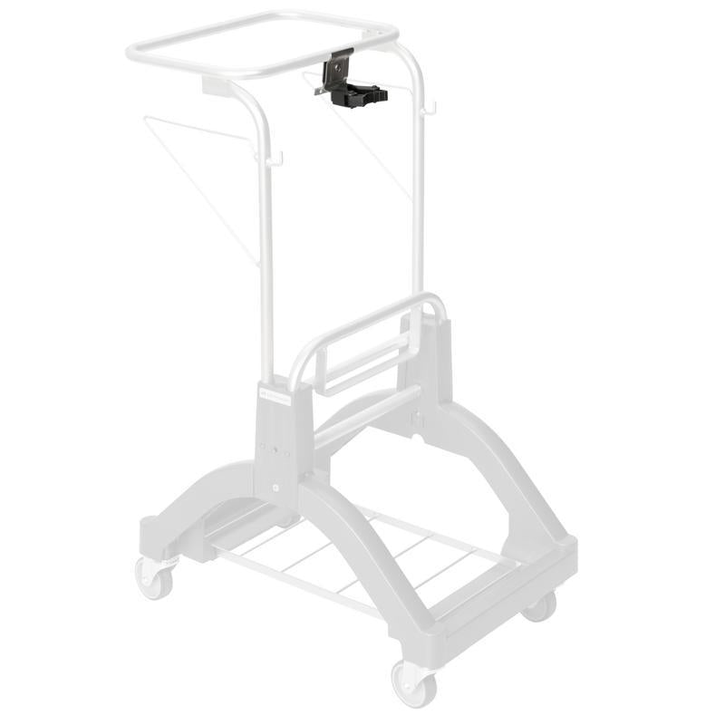 Support de poignée VERMOP, inox, 10 x 8 x 9 cm