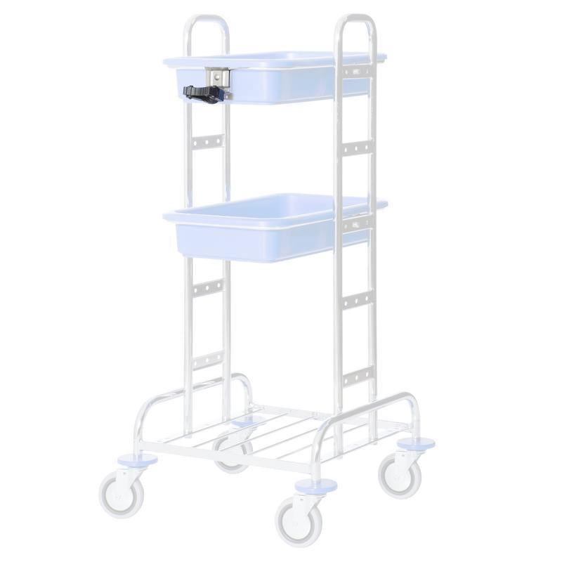 Support de poignée VERMOP, inox, 10 x 8 x 9 cm