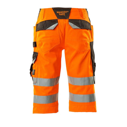 MASCOT® Luton Dreiviertel-Hose, hi-vis orange/dunkelanthrazit