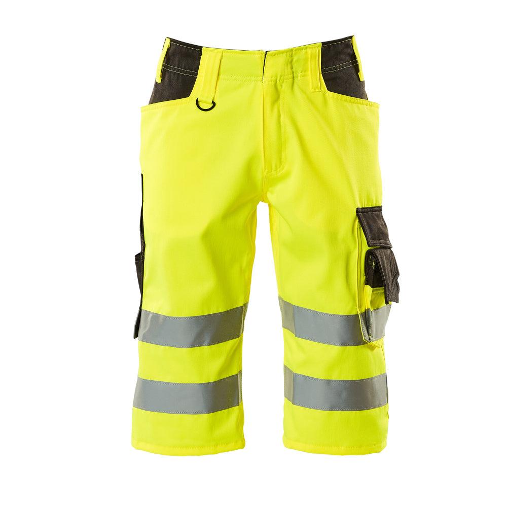 MASCOT® Luton Dreiviertel-Hose, hi-vis gelb/dunkelanthrazit