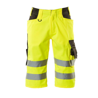 MASCOT® Luton Dreiviertel-Hose, hi-vis gelb/dunkelanthrazit