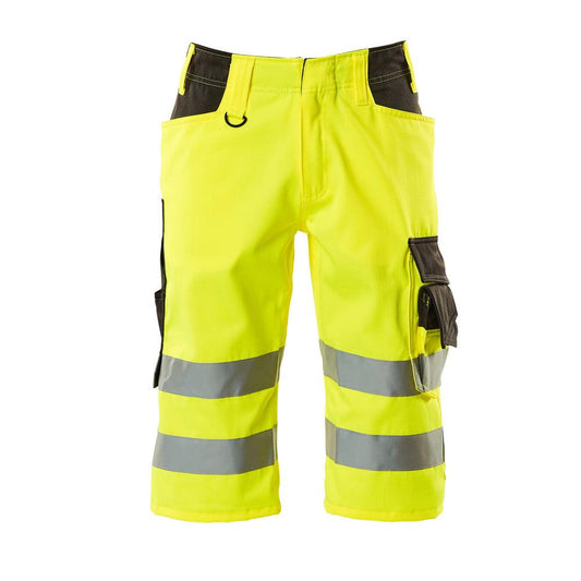 MASCOT® Luton Dreiviertel-Hose, hi-vis gelb/dunkelanthrazit