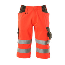 MASCOT® Luton Dreiviertel-Hose, hi-vis rot/dunkelanthrazit