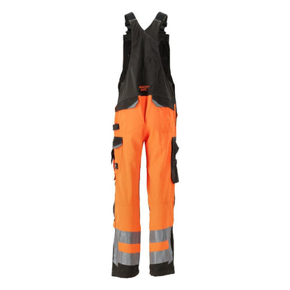 MASCOT® Newcastle Latzhose, hi-vis orange/dunkelanthrazit