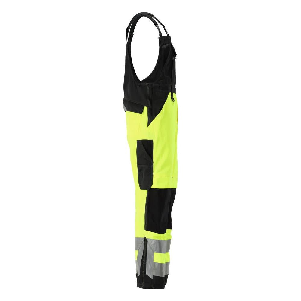 MASCOT® Newcastle Latzhose, hi-vis gelb/schwarz