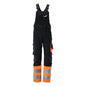 MASCOT® Sunderland Latzhose, schwarzblau/hi-vis orange