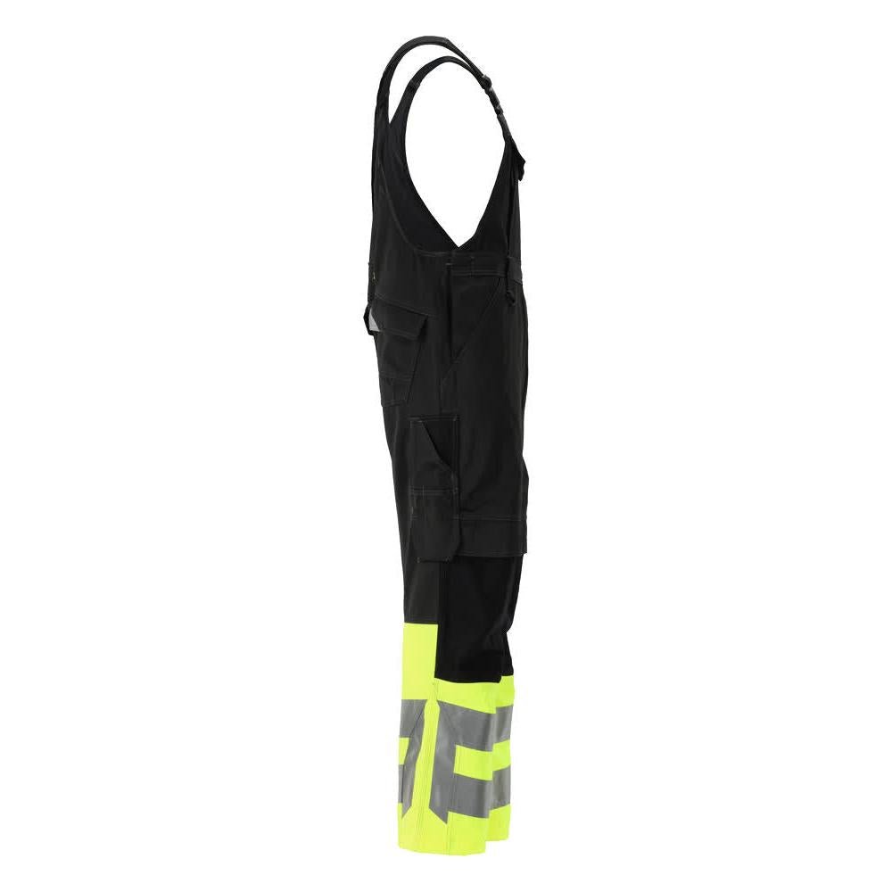 MASCOT® Sunderland salopette, noir/jaune haute visibilité