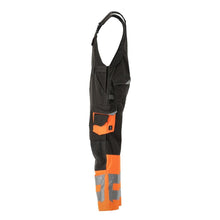 MASCOT® Sunderland salopette, anthracite foncé/orange haute visibilité