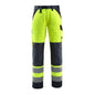 Pantalon MASCOT® Maitland, jaune haute visibilité/noir-bleu