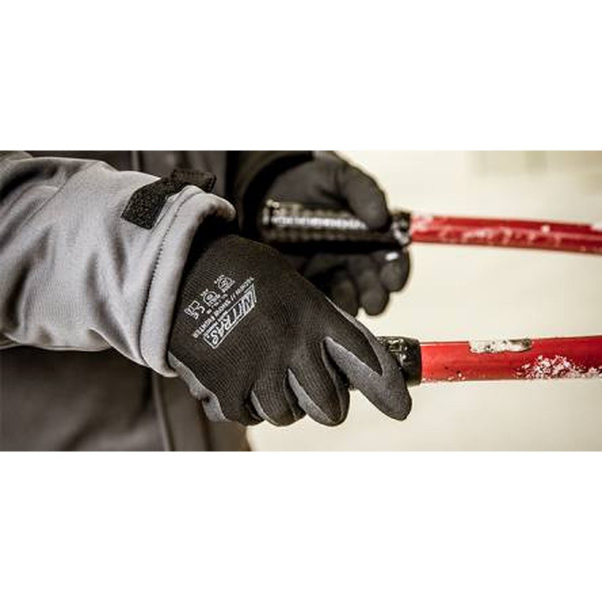 NITRAS SNOW FIGHTER, gants d'hiver, noir