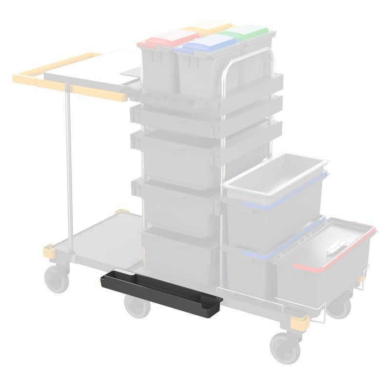 VERMOP Repose-balai avec support, anthracite, 52 x 12 x 6 cm