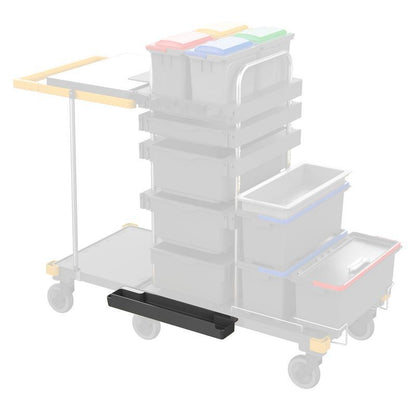 VERMOP Repose-balai avec support, anthracite, 52 x 12 x 6 cm