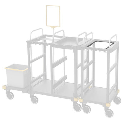 VERMOP Halterahmen Integriert 1X120L, 46 x 35 x 6 cm