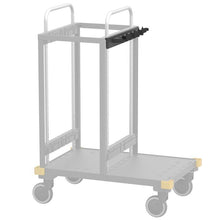 Housse VERMOP avec bande à crochets et 3 supports de poignées, anthracite