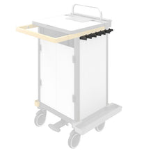 VERMOP Hakenleiste für Stielhalterung, 34 x 9 x 5 cm | 1 Stück