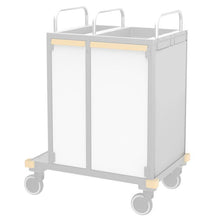 VERMOP Seitenwand Platinum White, 714 x 497 x 3 cm