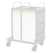 VERMOP Seitenwand Multiwand Platinum white, 497 x 174 x 3 cm