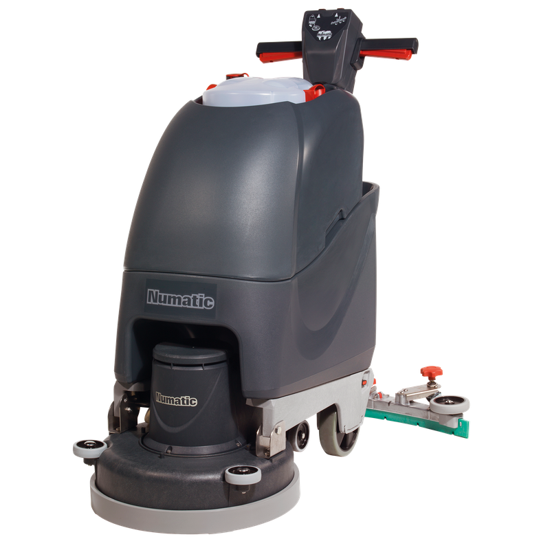 Numatic Kabel-Scheuersaugmaschine TT4045G mit TenTec-Bürste rot | Packung (1 Stück)