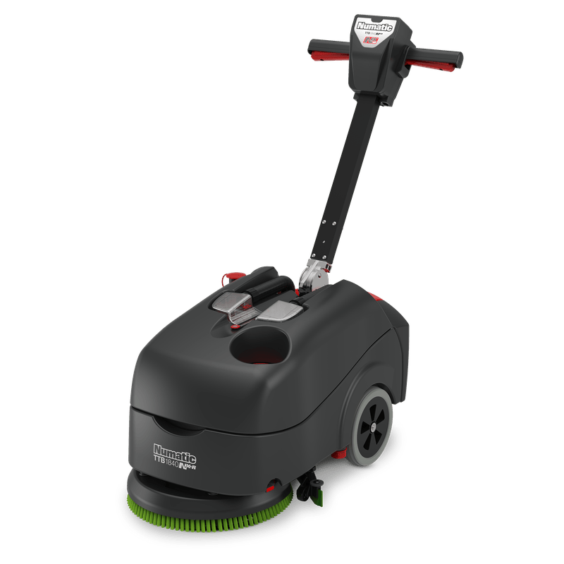 Numatic Batterie-Scheuersaugmaschine TTB1840NX-R mit TenTec-Scheuerbürste rot | Packung (1 Stück)