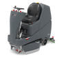 Numatic Aufsitz-Scheuersaugmaschine TRL720/200T inkl. Ladegerät und TenTec-Bürsten rot | Packung (1 Stück)