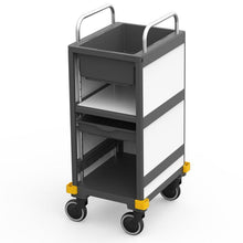 VERMOP Equipe Minibar klein Relaunch gelb, 46 x 56 x 112 cm